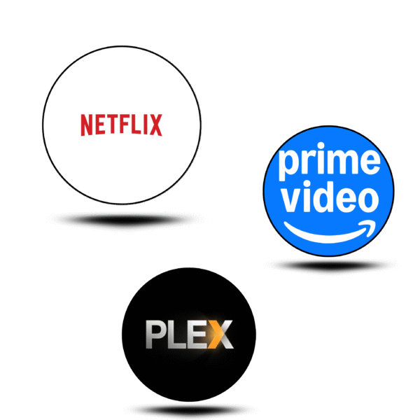 COMBO TRIO NETFLIX+PRIME + PLEX